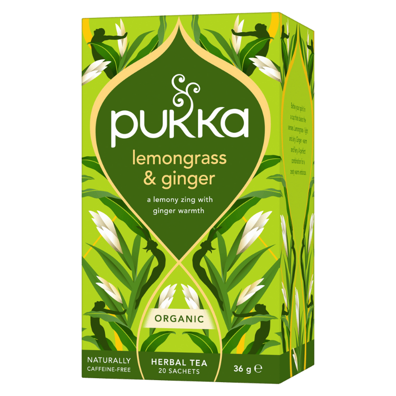 Pukka Lemongrass & Ginger Te Ø (20 breve)
