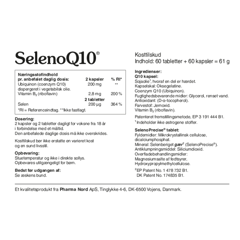 Pharma Nord SelenoQ10 (60+60 stk)
