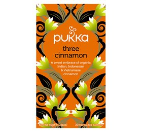Pukka Three Cinnamon Te Ø (20 breve)