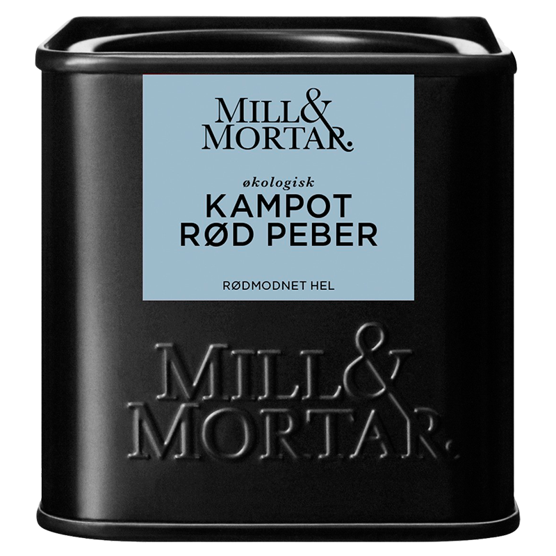 Mill & Mortar Kampot Rød Peber Ø (50 g)