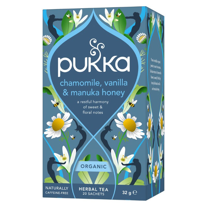 Pukka Chamomile, Vanilla & Manuka Honey Te Ø (20 breve)