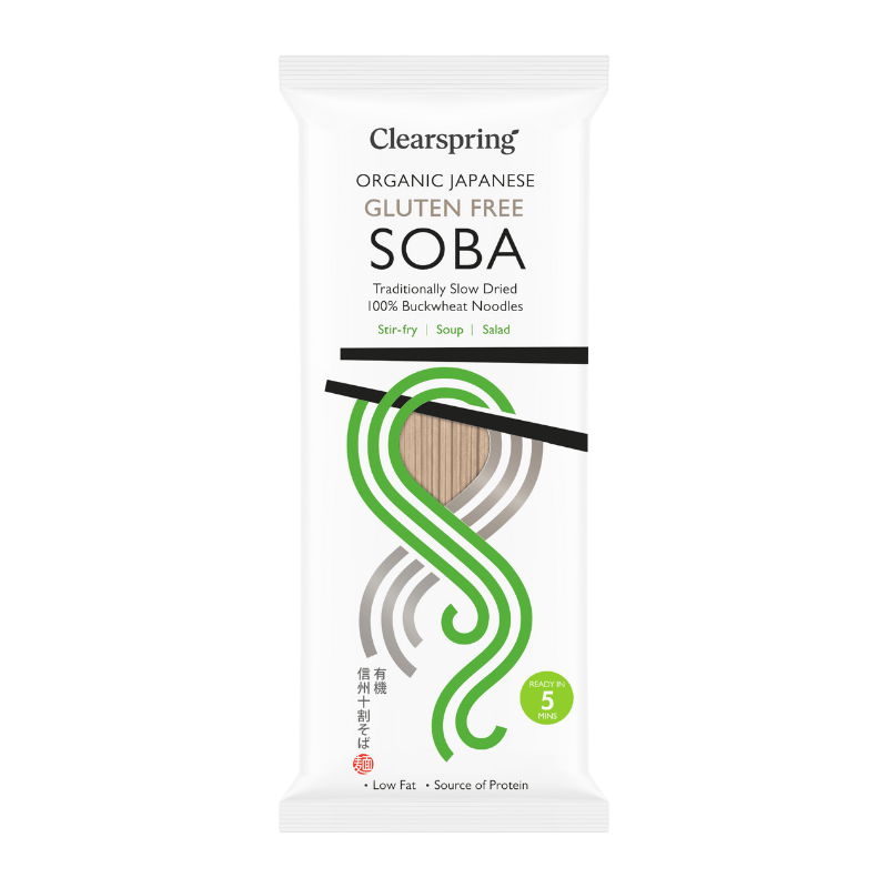 Clearspring Soba Noodles 100% Boghvede (250 g)