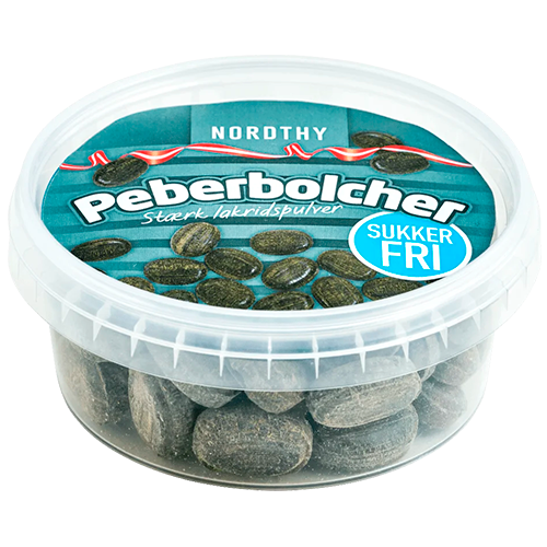 Nordthy Sukkerfri Peberbolcher (180 g)