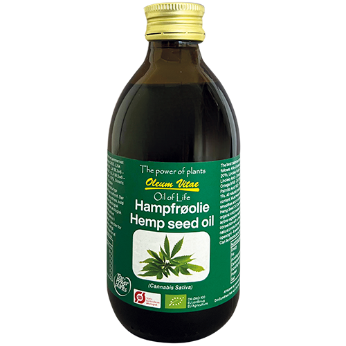Livets Olie - Oil of life Hampefrøolie Ø (250 ml)