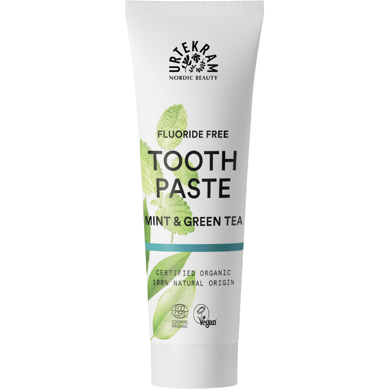 Urtekram Mint & Green Tea Toothpaste 75 ml.