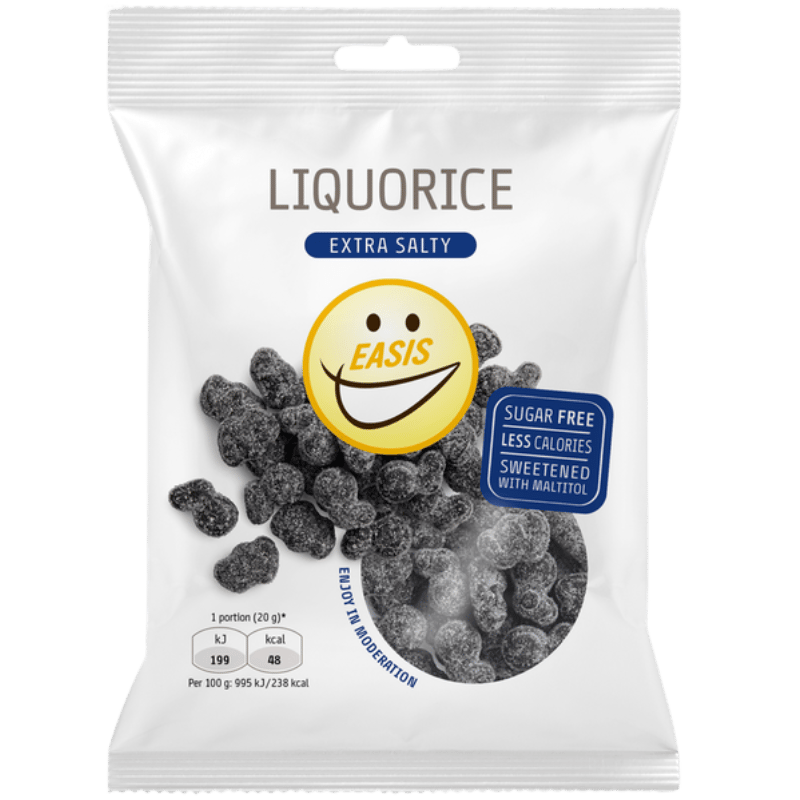 EASIS Liquorice Extra Salty (70 g)