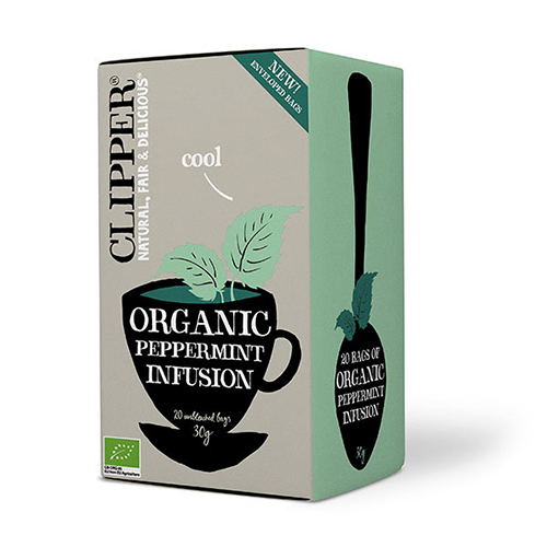 Clipper Pebermynte Te Ø (20 br)