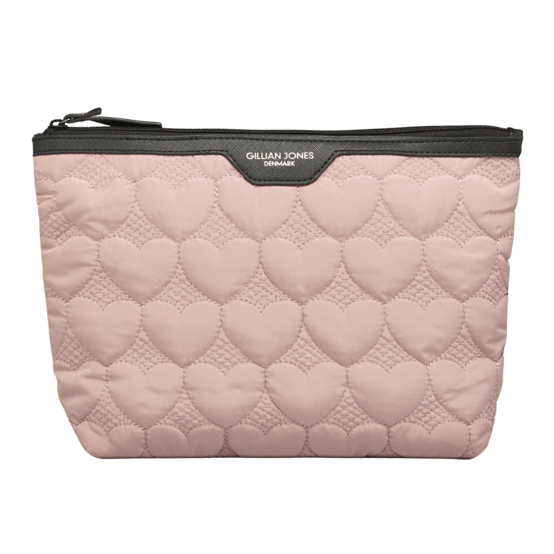 Gillian Jones Toilettaske i Dusty Pink - 100% Genanvendt Plastik (1 stk)