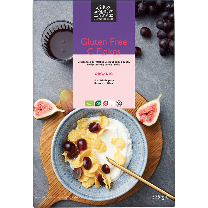 Urtekram Cornflakes C-Flakes Ø (375 gr)