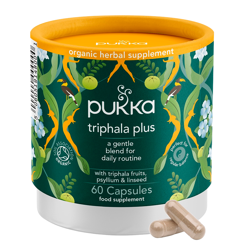 Pukka Triphala Plus Ø (60 kapsler)