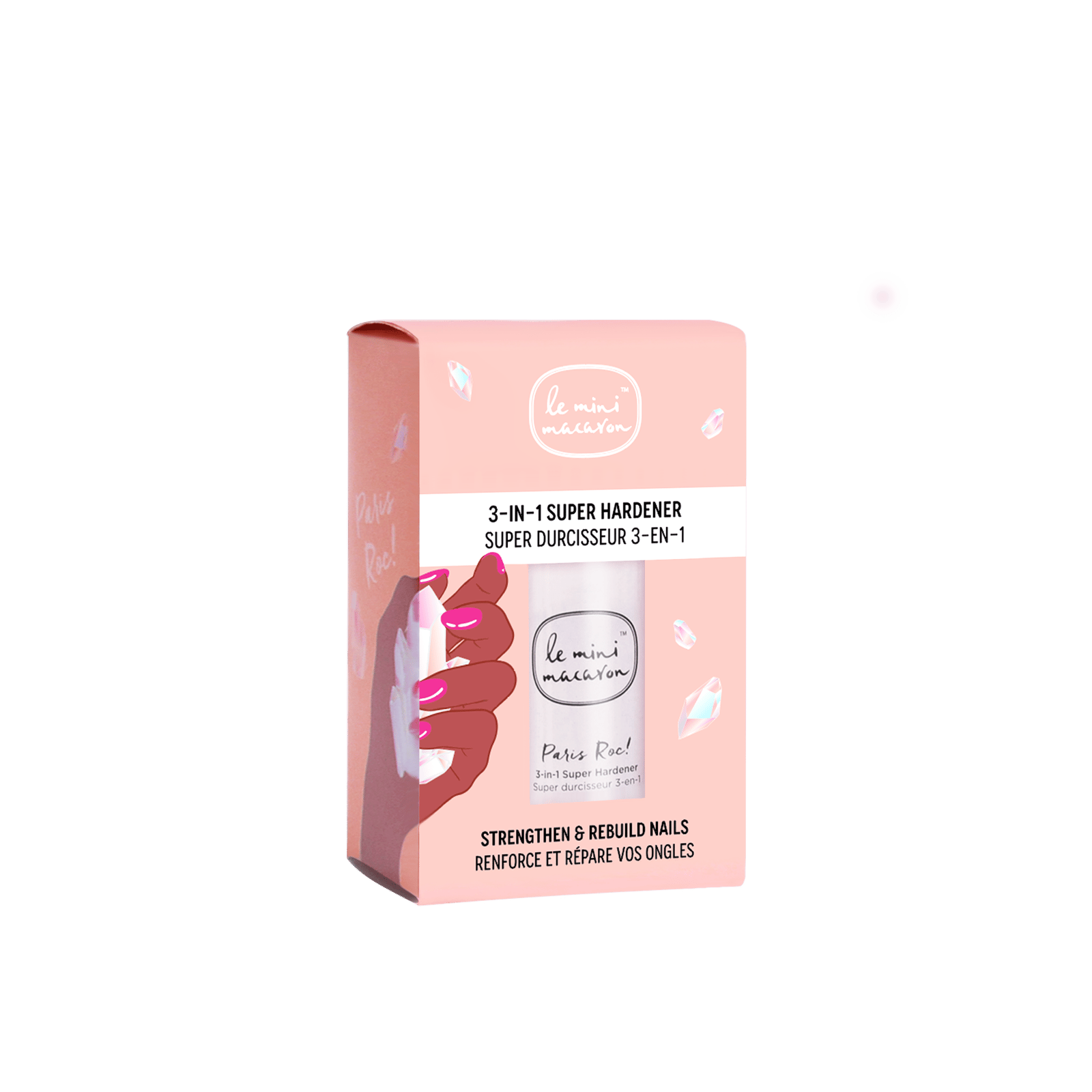 Le Mini Macaron Paris Roc 3-in-1 Super Hardner 10 ml.