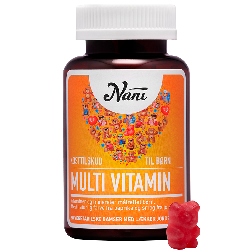 Nani Food State Multivitamin til børn (90 stk)