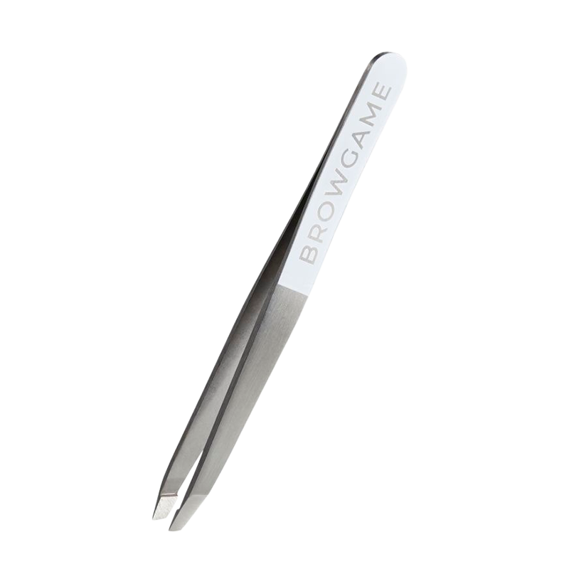 Browgame Original Tweezer Slanted White (1 stk)