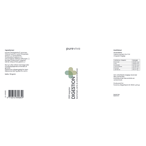 Pureviva Digestion (280 kaps)
