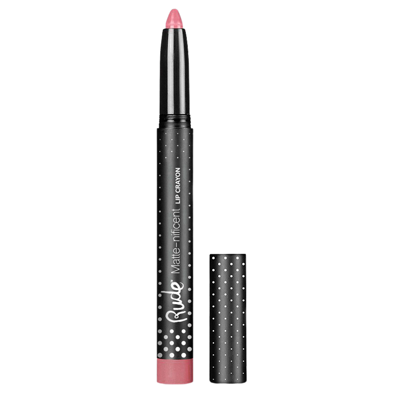 RUDE Cosmetics Matte-nificent Lip Crayon Bare (1 stk)