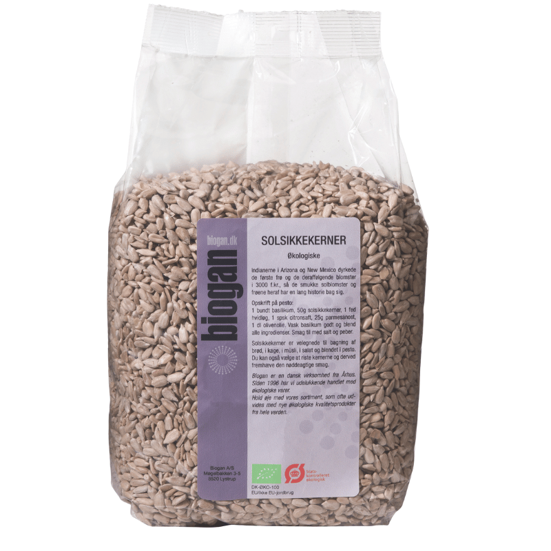 Biogan Solsikkekerner Ø (1 kg)