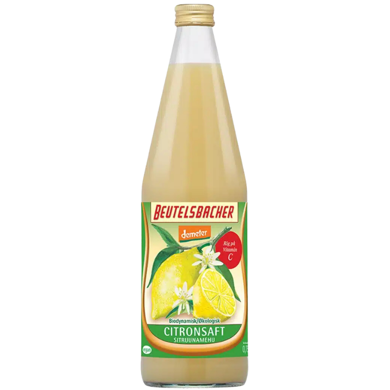 Beutelsbacher Citronsaft Demeter Ø (750 ml)