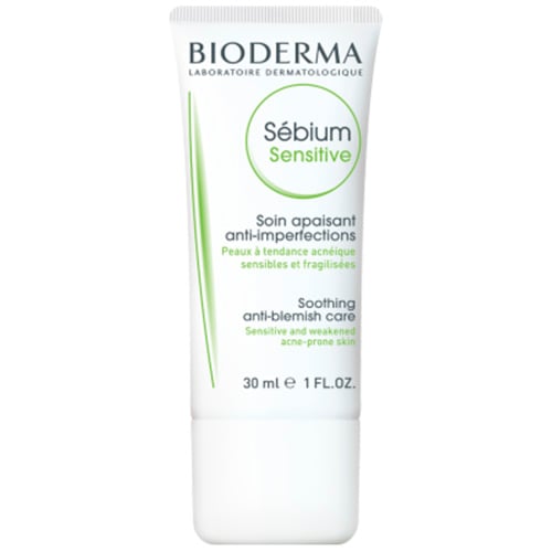 Bioderma Sebium Sensitive Soothing Anti-Blemish Care 30 ml.