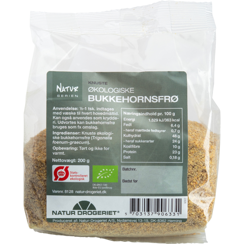 Natur Drogeriet Bukkehornsfrø Knust Ø (200 g)