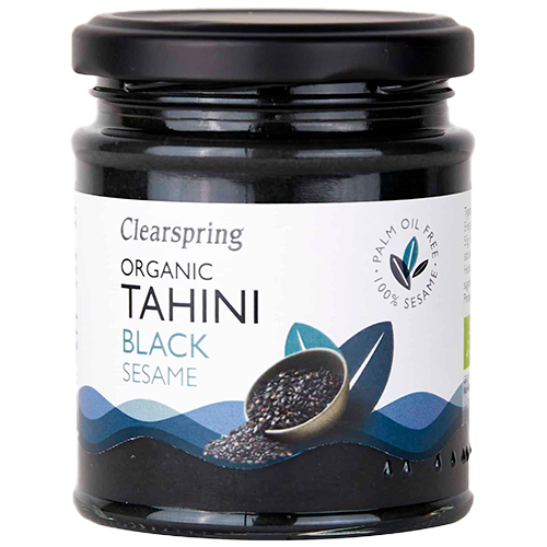 Clearspring Tahin Sort Sesam Ø (170 g)