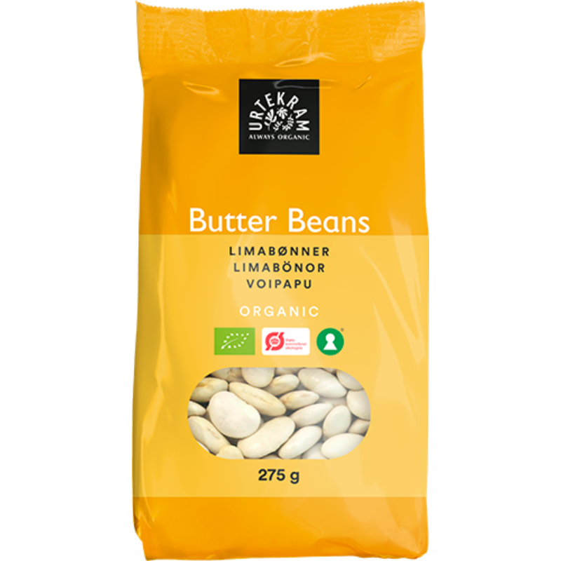 Urtekram Butter Beans Ø (275 g)