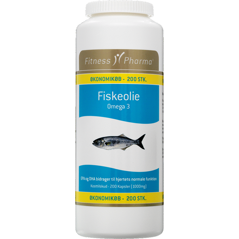 Fitness Pharma Fiskeolie (200 stk)