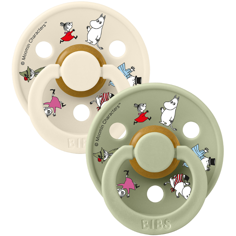 Bibs X Moomin Pacifier Colour Friends Latex Size 1 I...