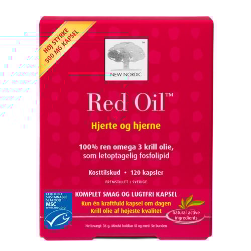 New Nordic Red Oil - Krill Olie (60 kaps)