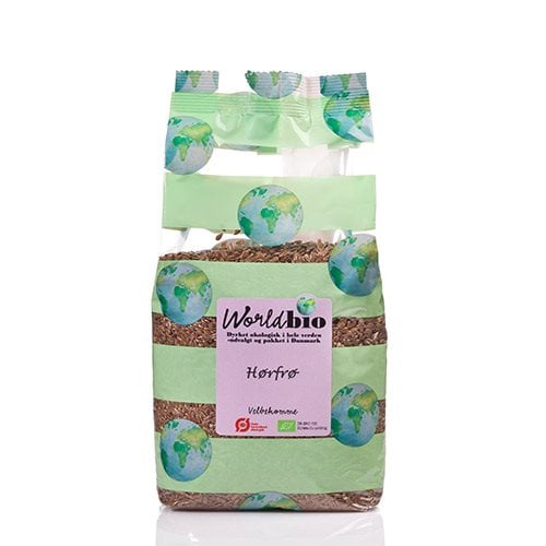 Biogan World Bio - Hørfrø Ø (650 g)