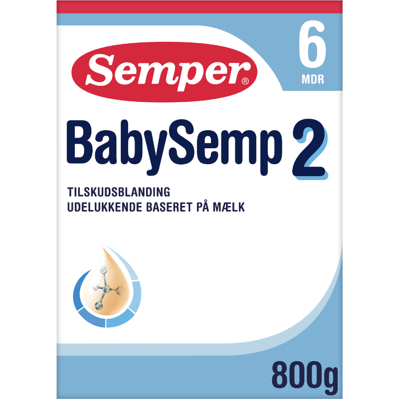 Semper BabySemp 2 Tilskudsblanding - Fra 6 mdr. (800 g)
