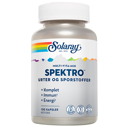 Solaray Spektro Multivitamin (100 kapsler)