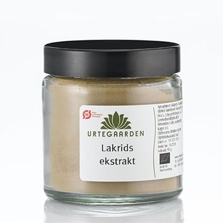 Urtegaarden Lakridsekstrakt I Krukke Ø (30 g)