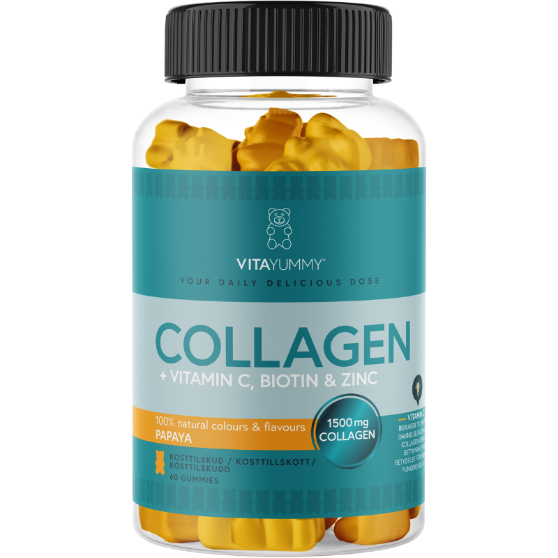 VitaYummy Collagen Papaya (60 stk)