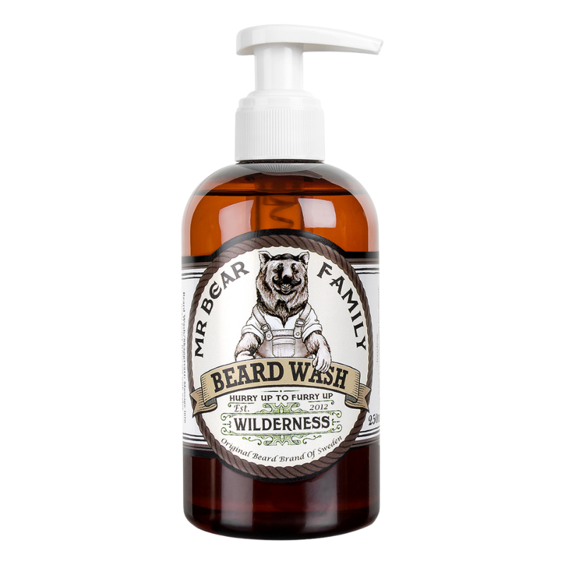 Mr Bear Family Beard Wash Wilderness 250 ml.