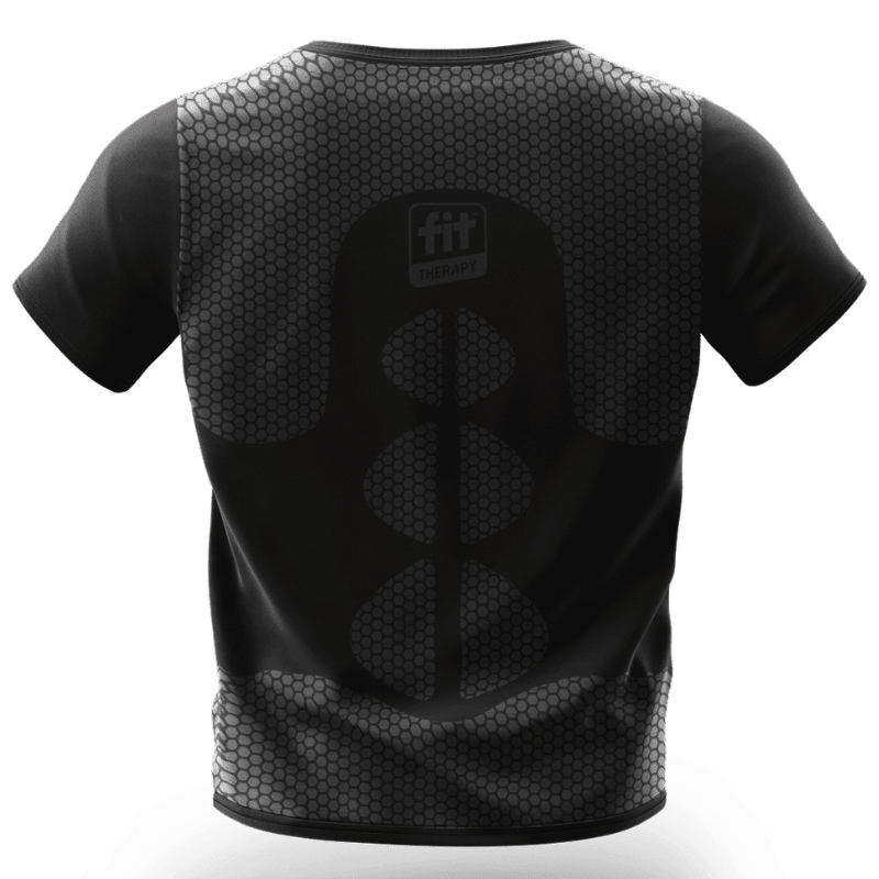 Fit Therapy FIT Shirt, Sort Str. S-M (1 stk)