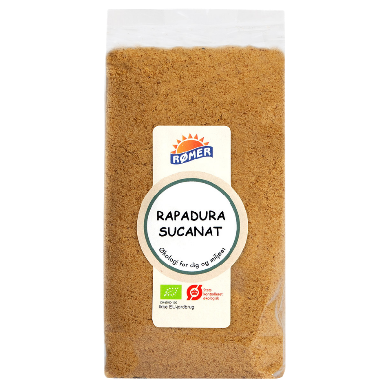 Rømer Rørsukker Rå Rapadura Sucanat Ø (500 g)