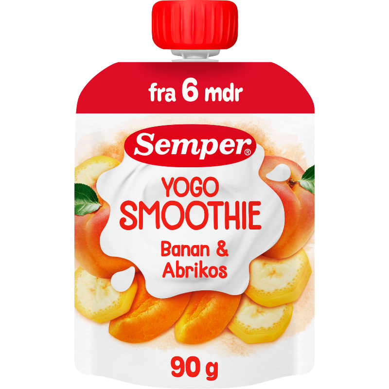 Semper Smoothie Yogo Abrikos 6M (90 g)