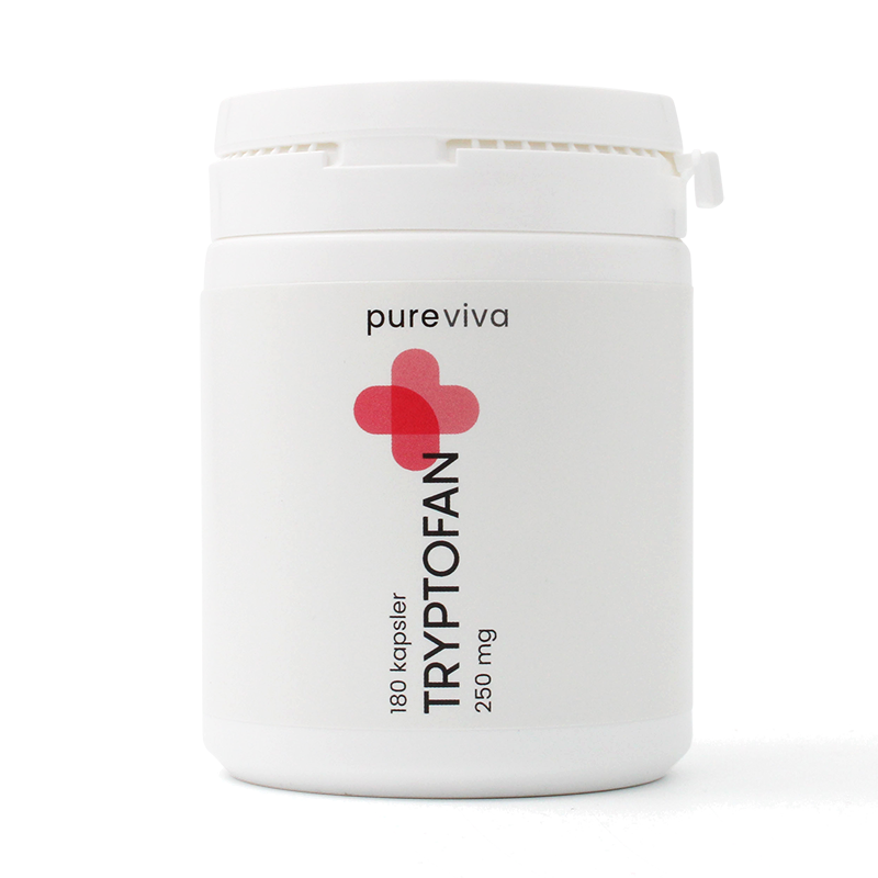 Pureviva Tryptofan 250 mg (180 kaps)