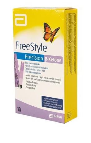 FreeStyle Precision Keton Teststrimler (10 stk)