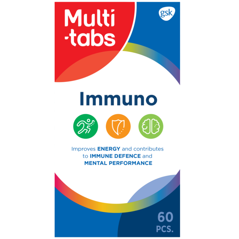 Multitabs Immuno Tabletter Med Mælkesyrebakterier (60 stk)