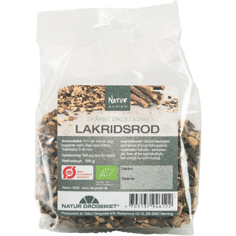 Natur Drogeriet Lakridsrod skåret Ø (100 gr)