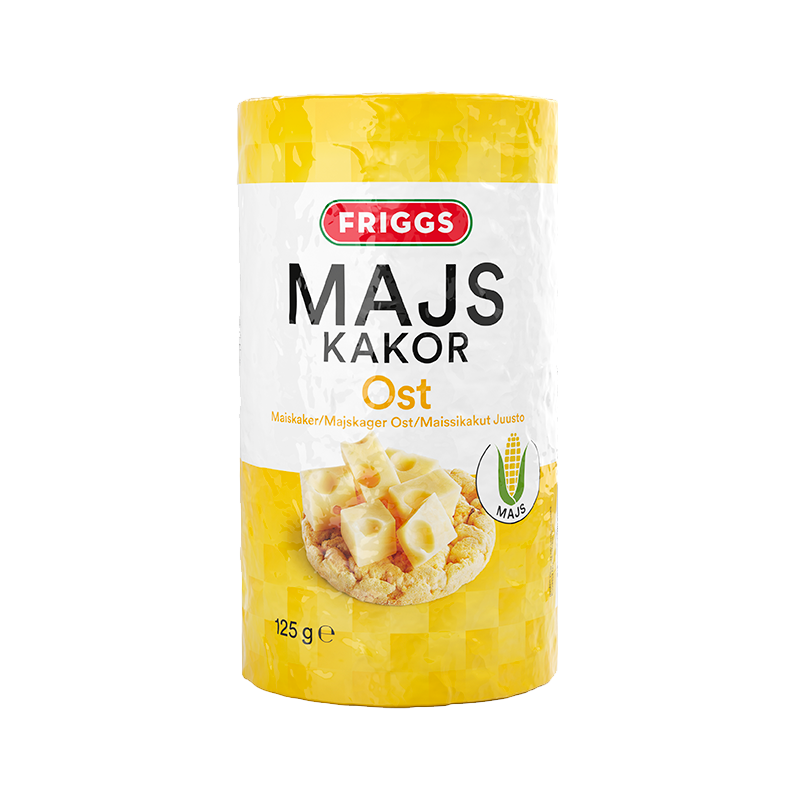 Friggs Majskakor Ost (125 g)