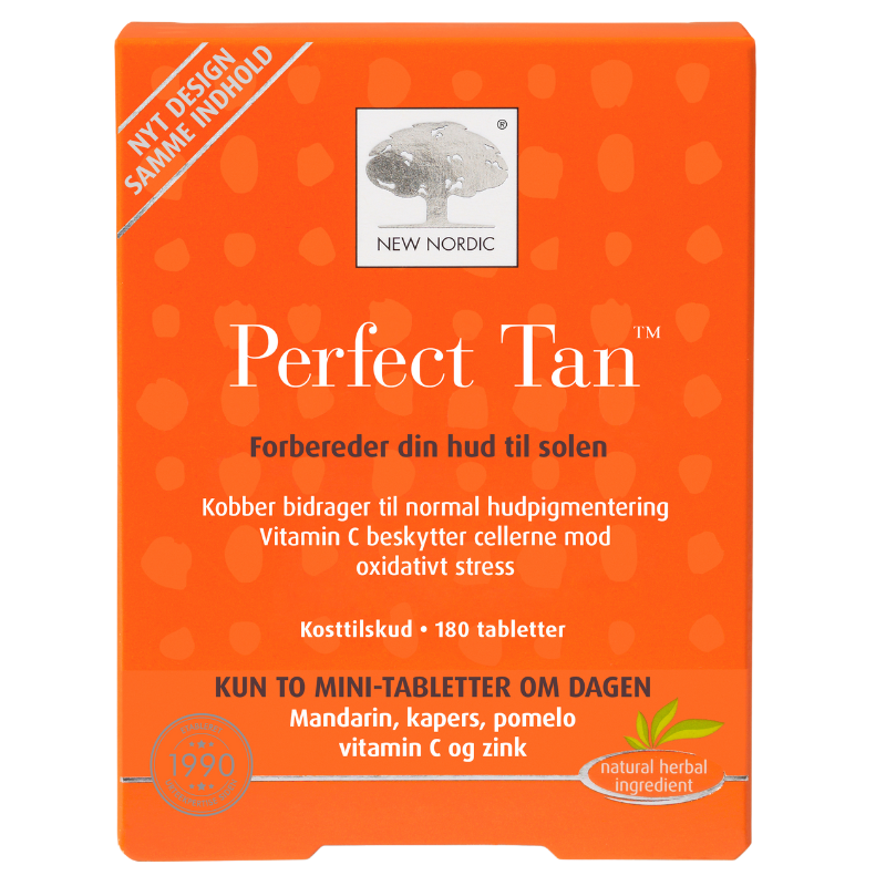 New Nordic Perfect Tan Skin Care (180 tabletter)