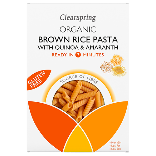 Clearspring Brune Ris Penne M. Quinoa & Amaranth Ø (250 g)
