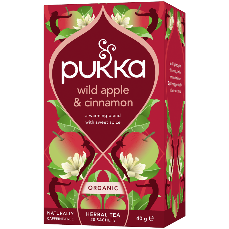 Pukka Organic Wild Apple & Cinnamon (20 breve) fra Pukka