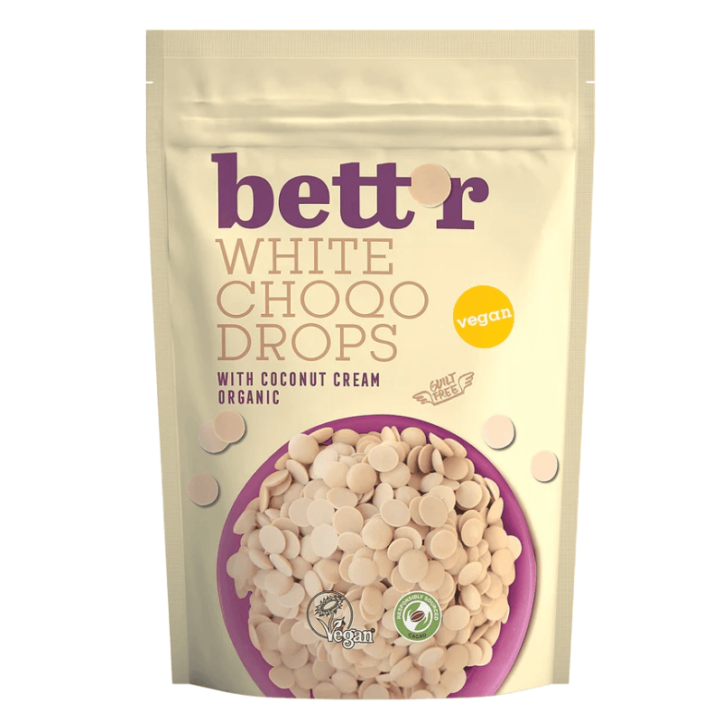 BETT'R Chokoladeknapper Hvid Ø (200 g)