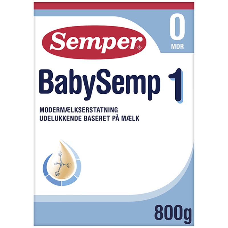Semper BabySemp 1 Modermælkserstatning - Fra 0 mdr. (800 g)