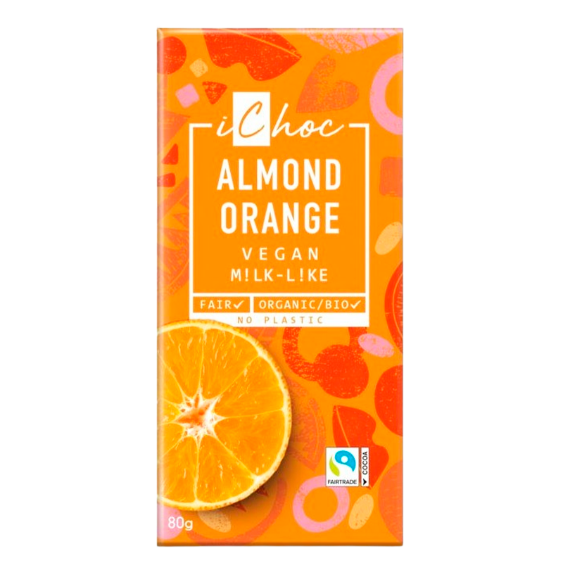Ichoc Almond/Orange Choco Ø (80 gram)