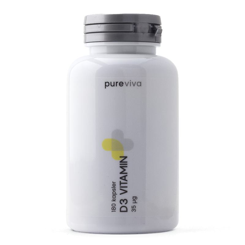 Pureviva D3 Vitamin (180 kaps)