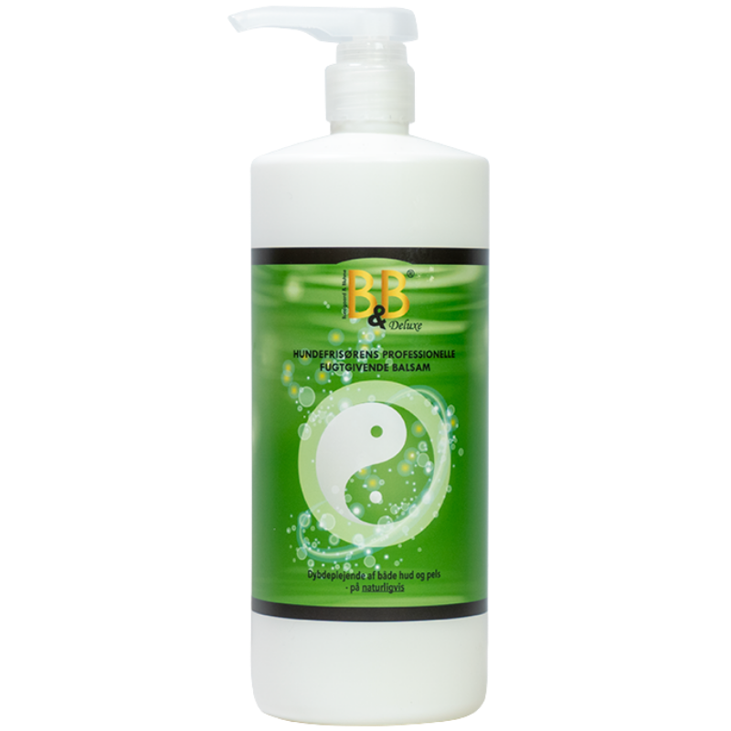 B&B Hundefrisørens Professionelle Fugtgivende Balsam (1000 ml)